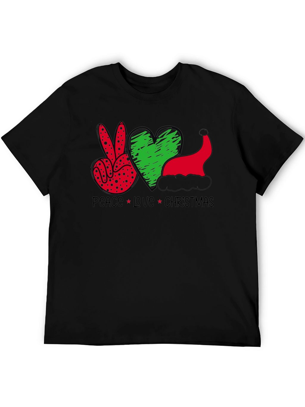 Peace Love Christmas T-Shirt