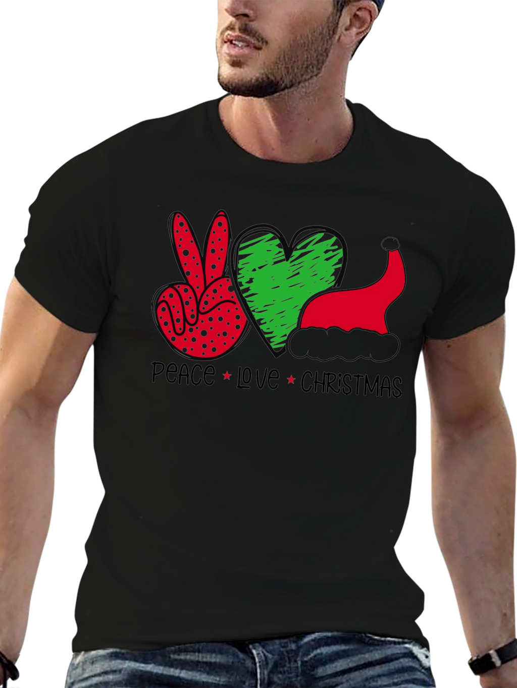 Peace Love Christmas T-Shirt