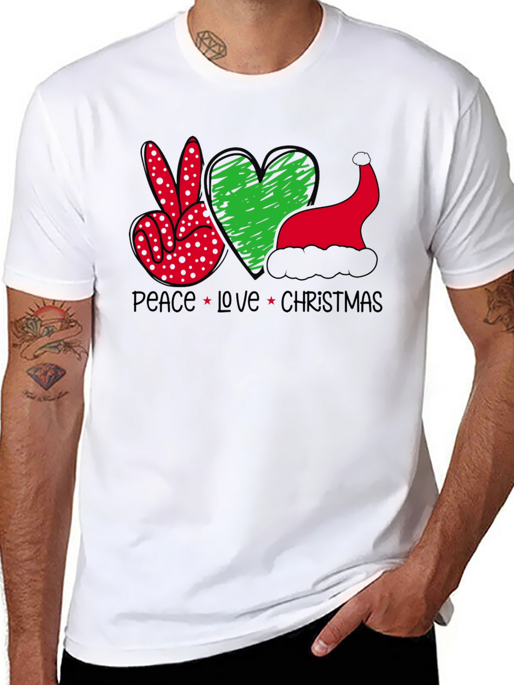 Peace Love Christmas T-Shirt
