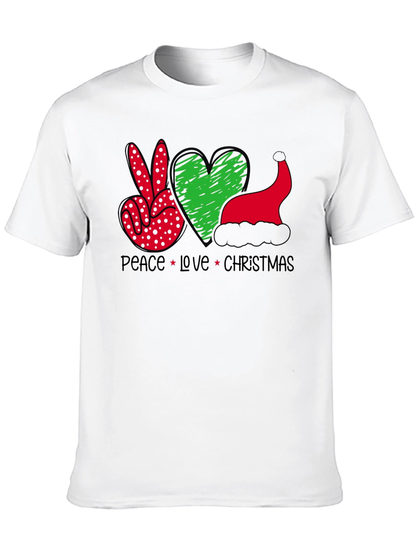 Peace Love Christmas T-Shirt