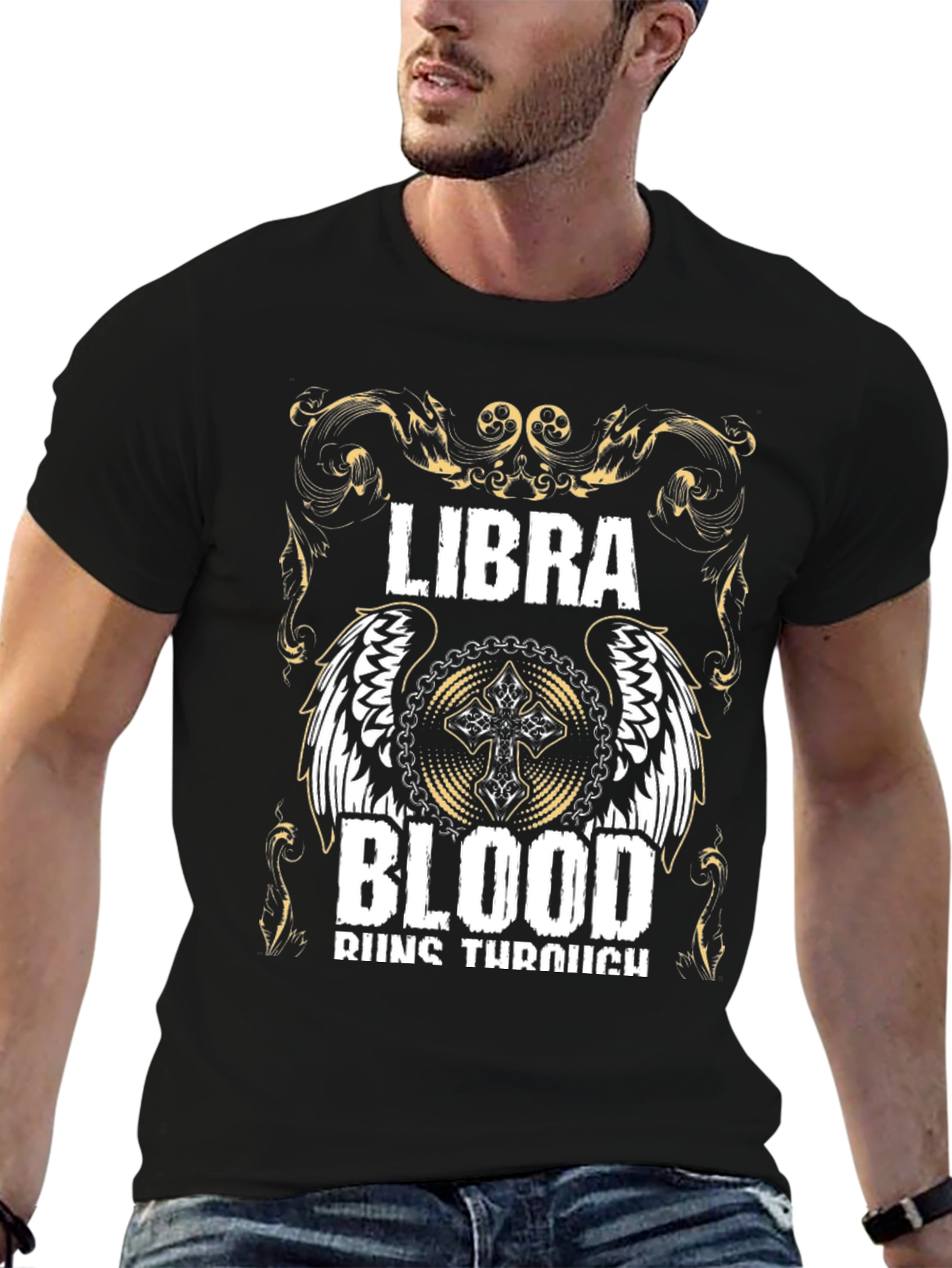 Libra Blood Runs Through T-Shirt