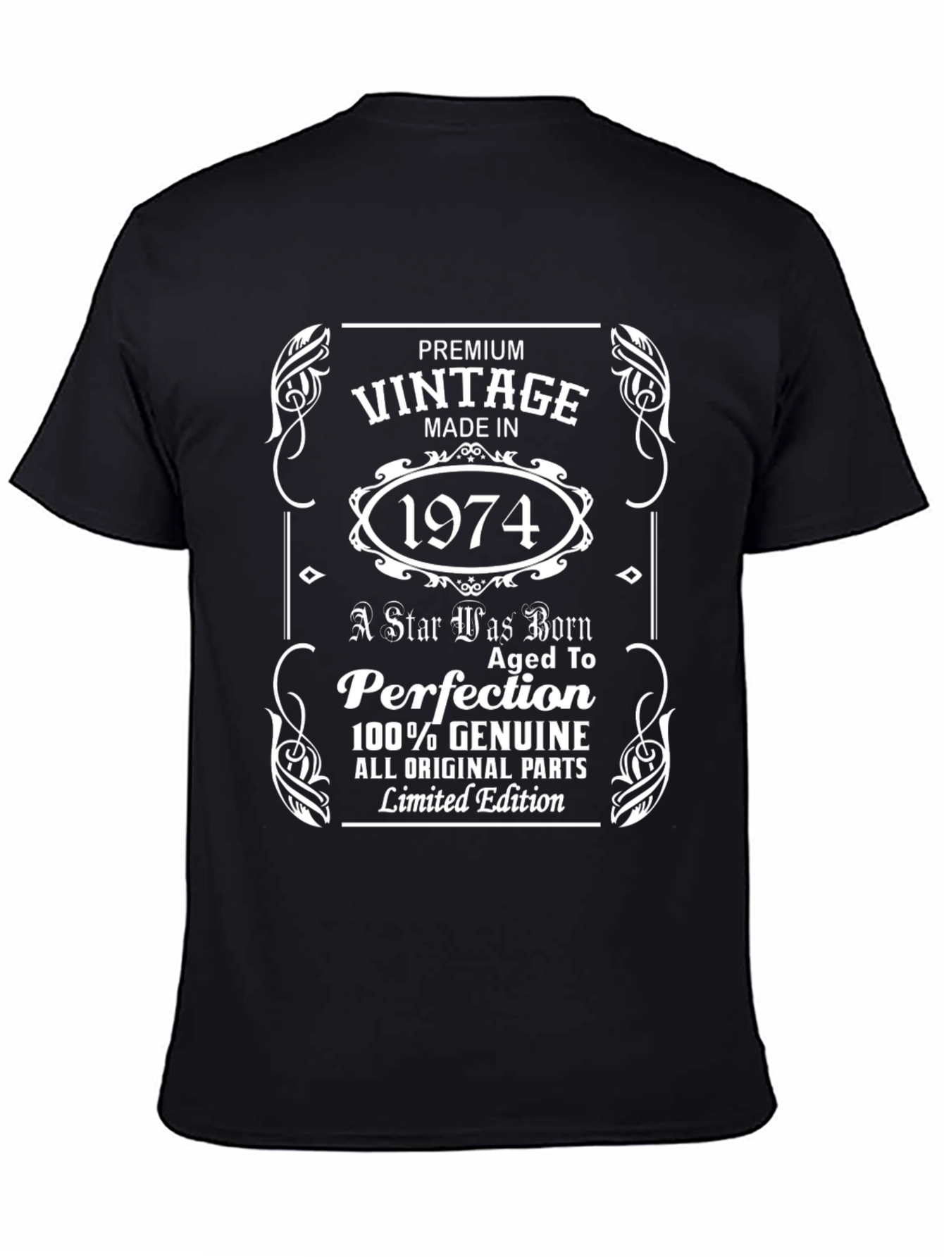 Premium Vintage 1974 Birthday T-Shirt