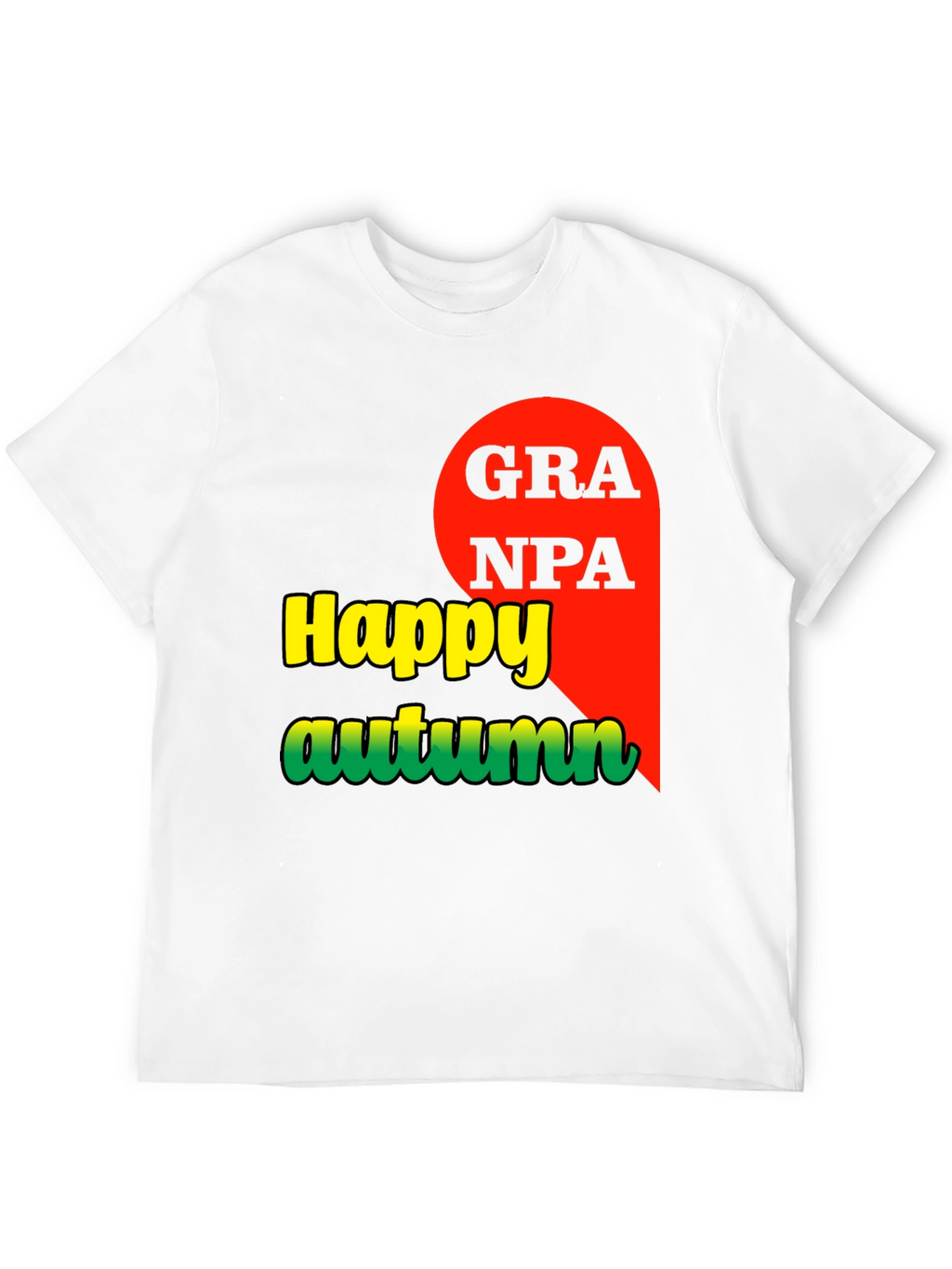 Happy Autumn Grandpa T-Shirt