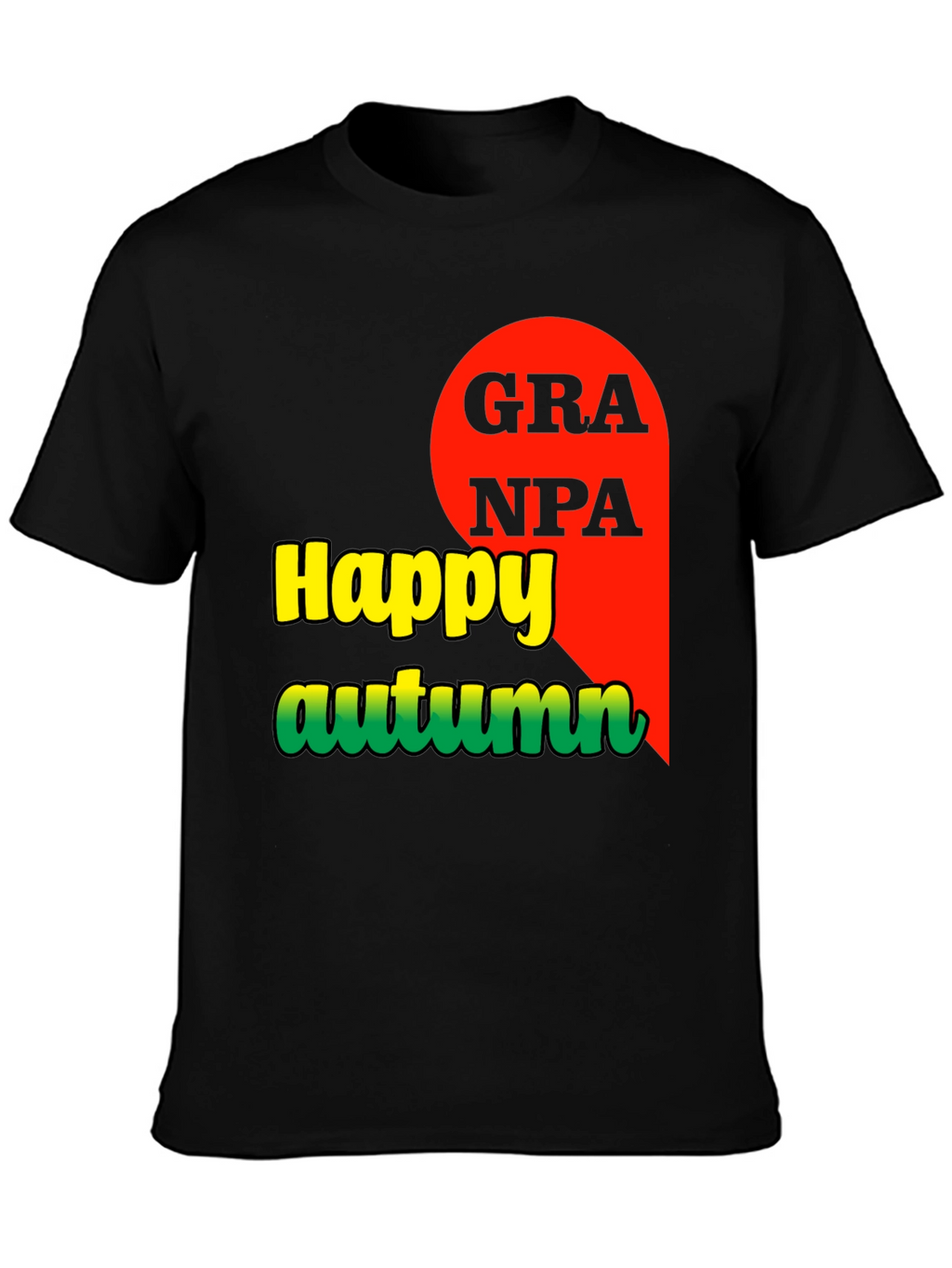 Happy Autumn Grandpa T-Shirt