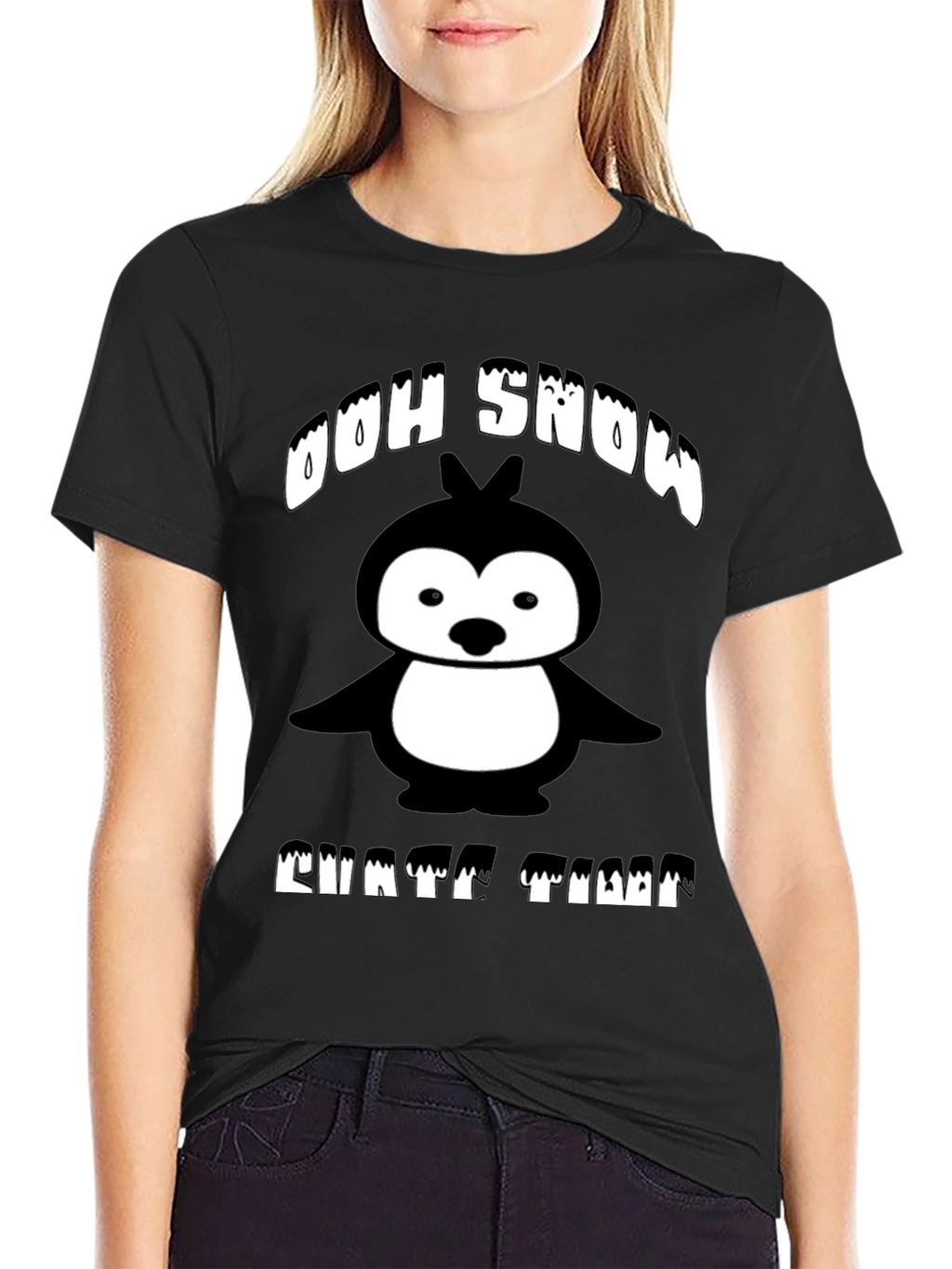 Ooh Snow Chatta Time T-Shirt Penguin