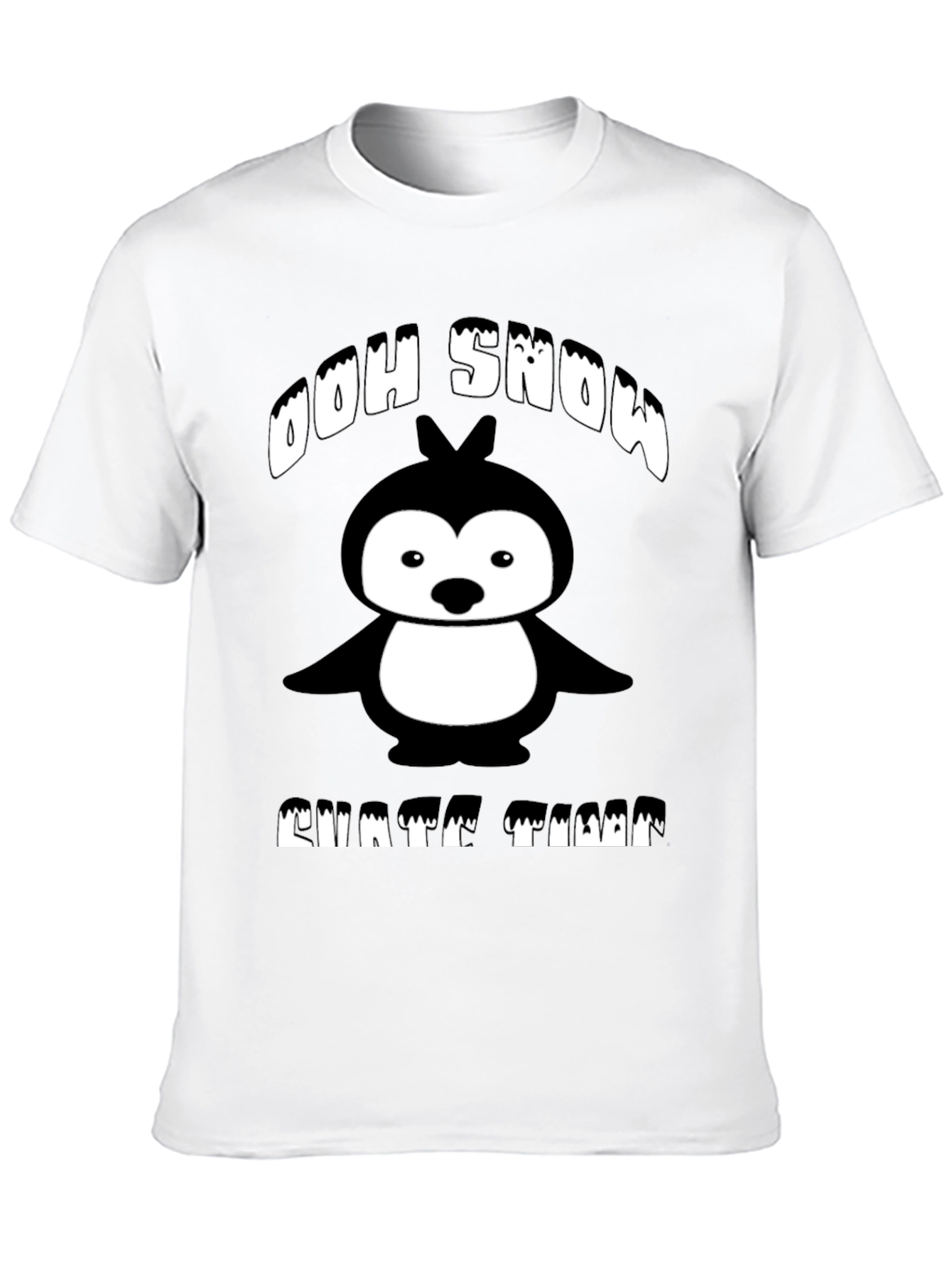 Ooh Snow Chatta Time T-Shirt Penguin