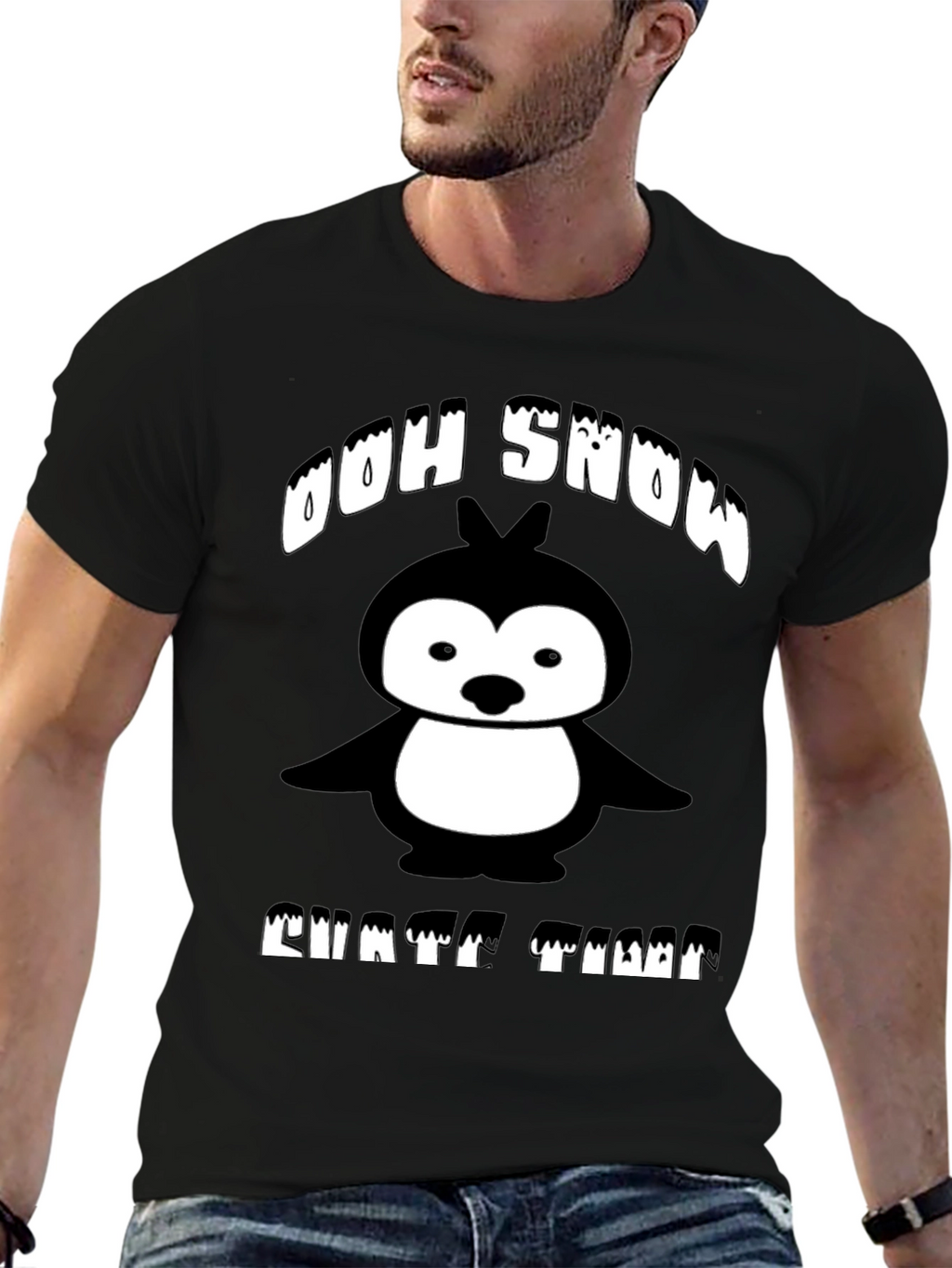 Ooh Snow Chatta Time T-Shirt Penguin