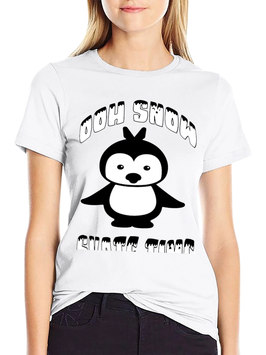 Ooh Snow Chatta Time T-Shirt Penguin