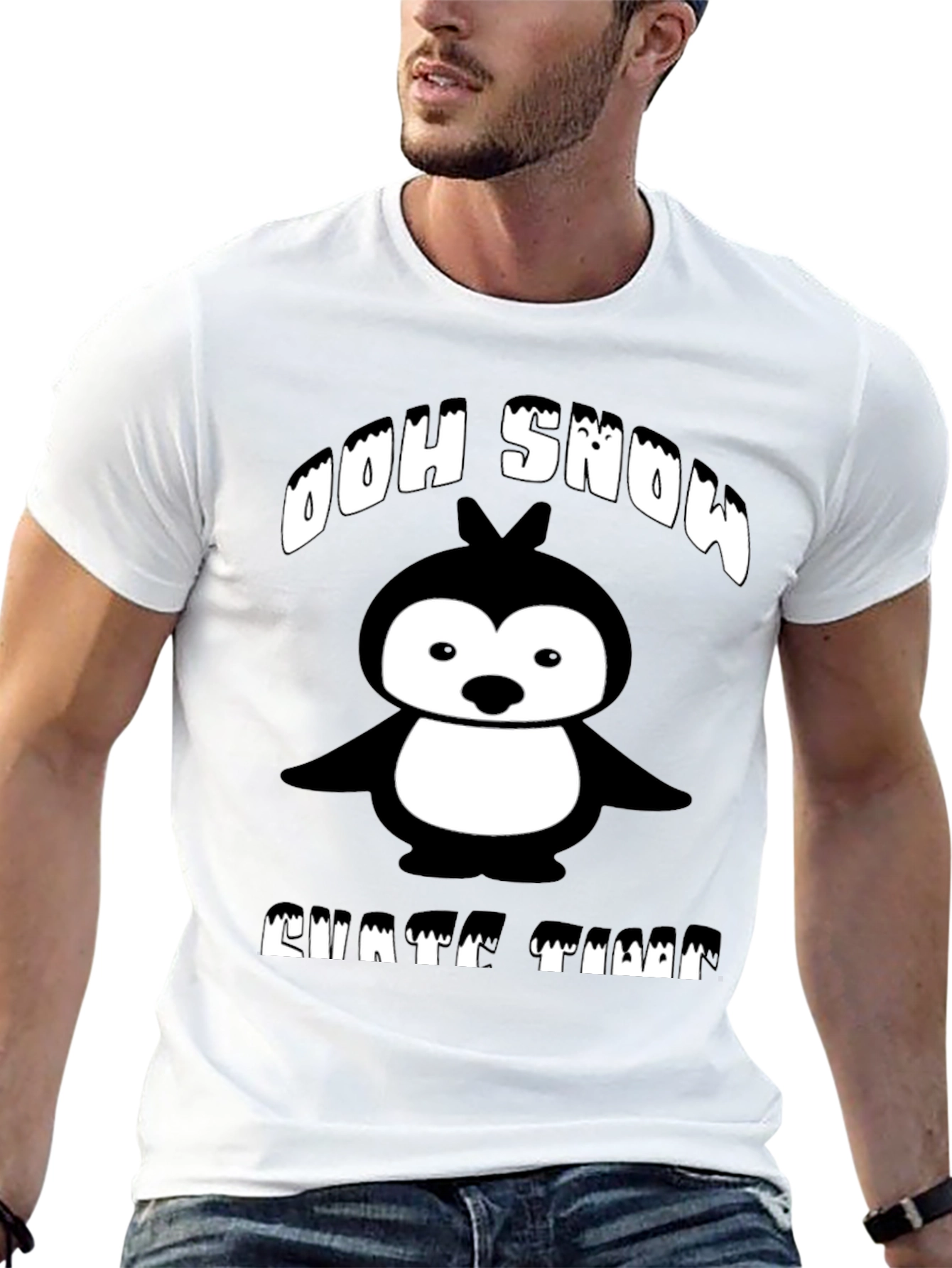Ooh Snow Chatta Time T-Shirt Penguin