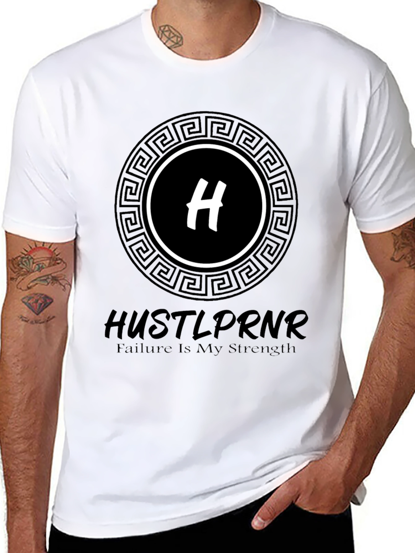 Hustlepreneur Black Graphic Tee