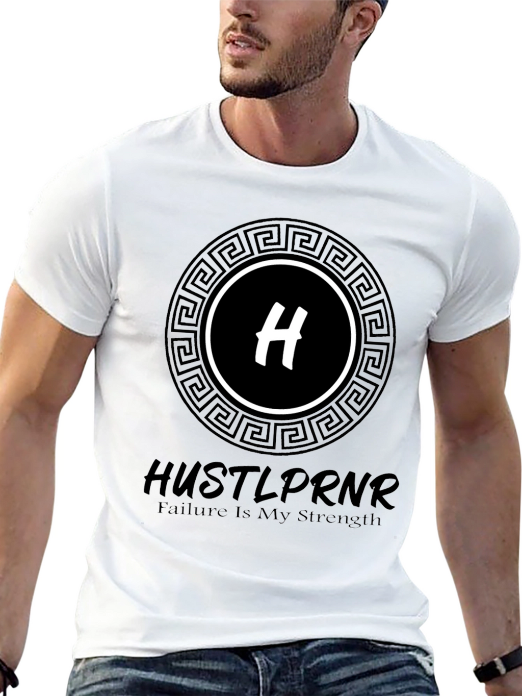 Hustlepreneur Black Graphic Tee