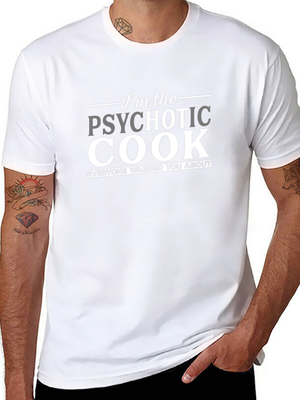 Psychotic Cook T-Shirt - Funny Chef Apparel