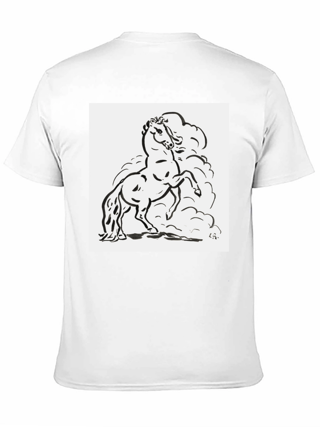 Black Horse Graphic Tee