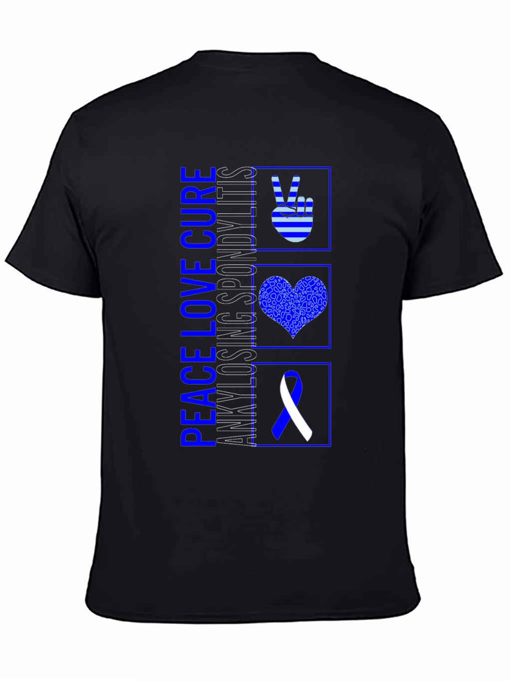 Peace Love Cure Awareness Tee