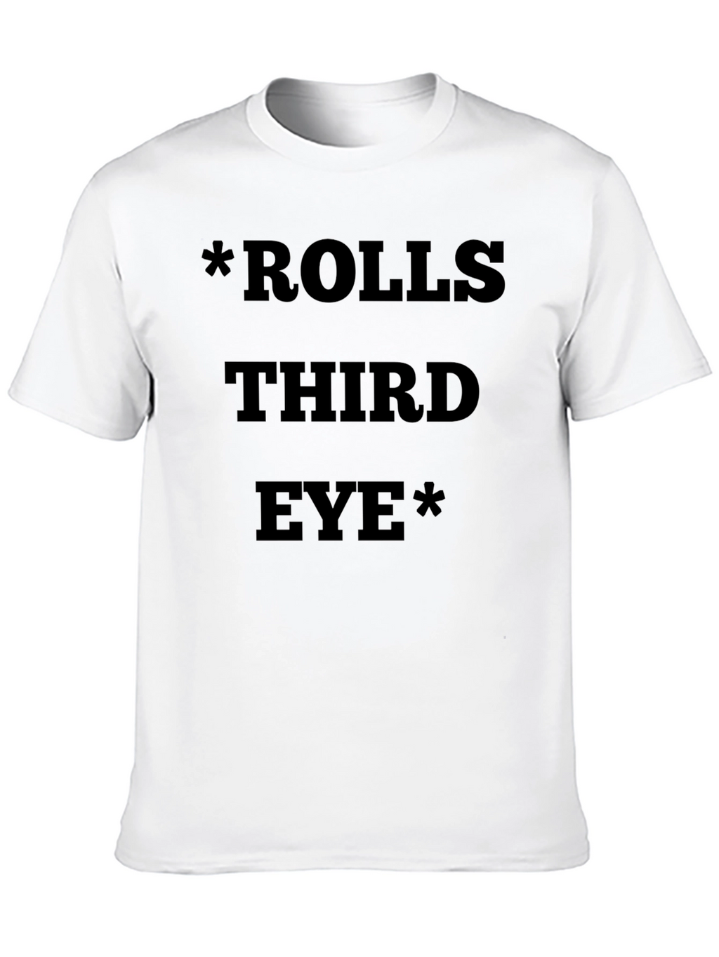 Rolls Third Eye Graphic T-Shirt - Black