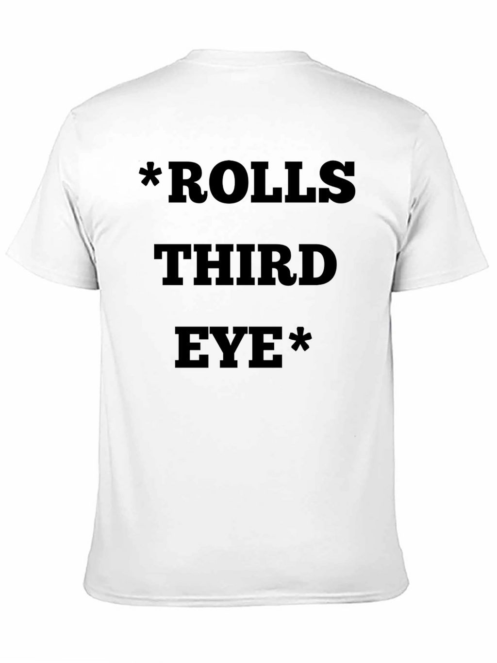 Rolls Third Eye Graphic T-Shirt - Black