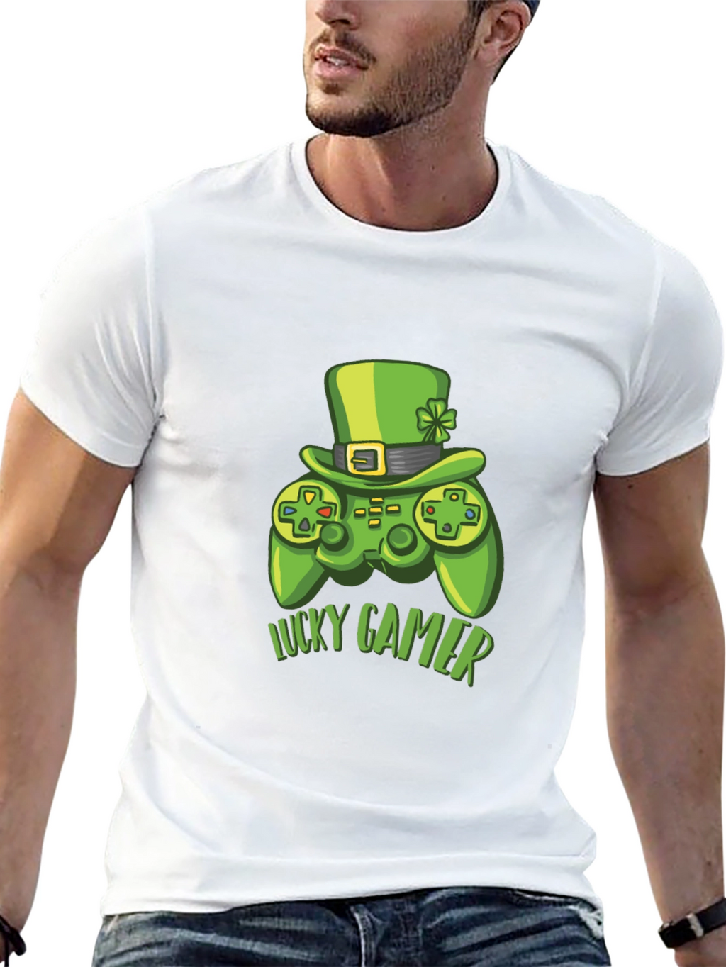 Lucky Gamer T-Shirt - St. Patricks Day