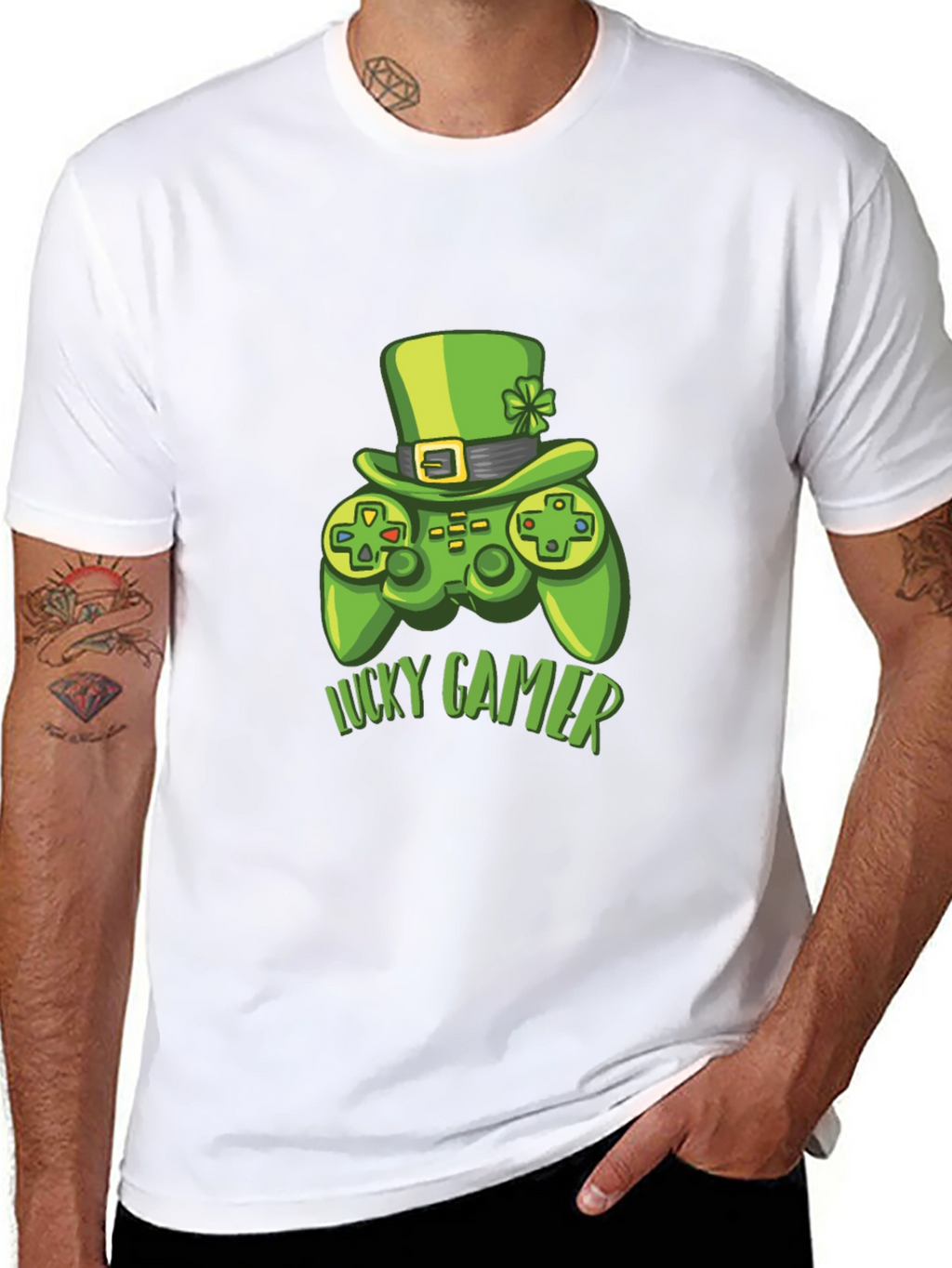 Lucky Gamer T-Shirt - St. Patricks Day