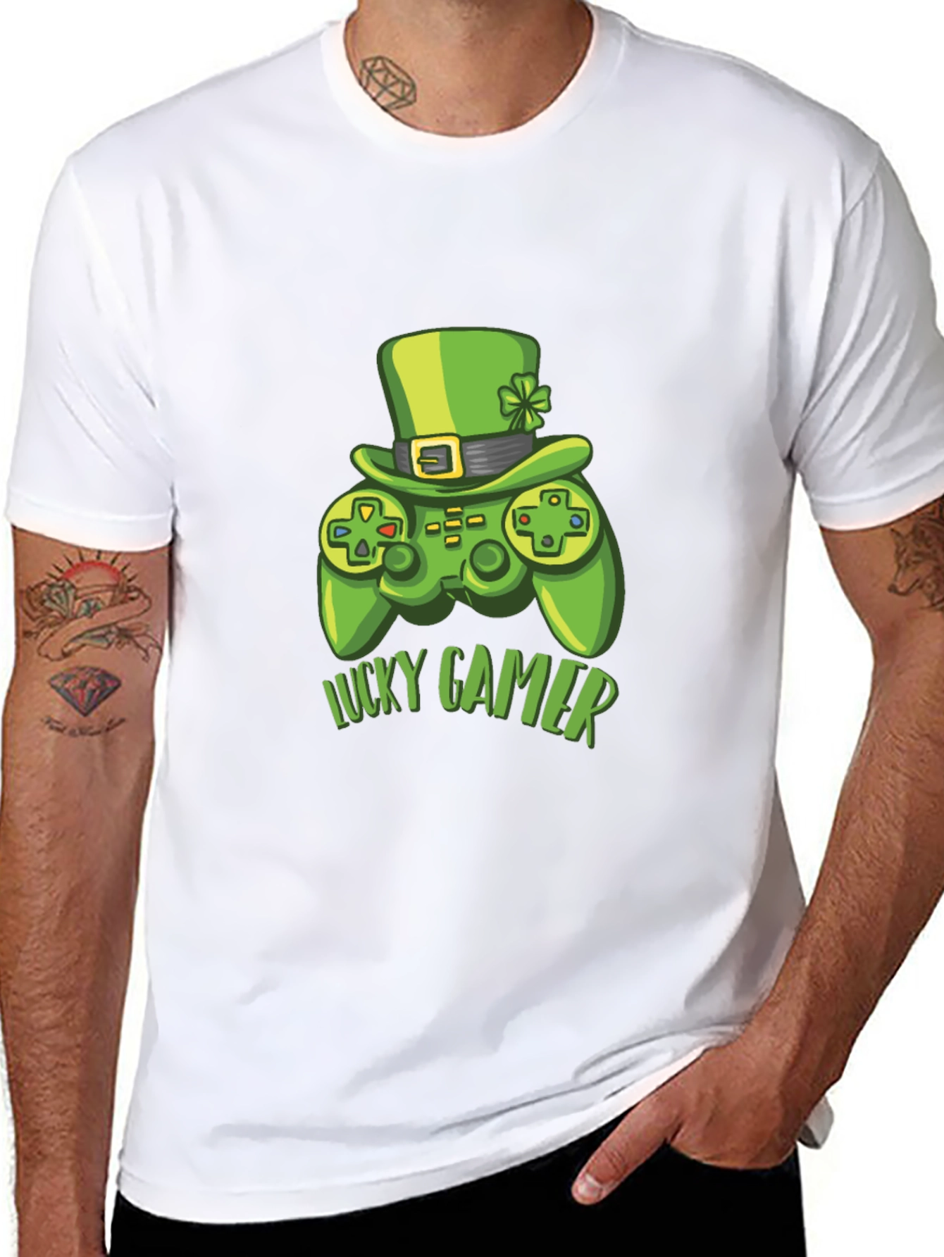 Lucky Gamer T-Shirt - St. Patricks Day