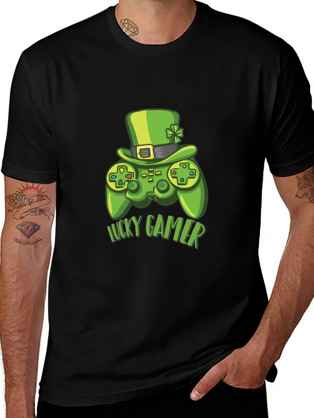 Lucky Gamer T-Shirt - St. Patricks Day