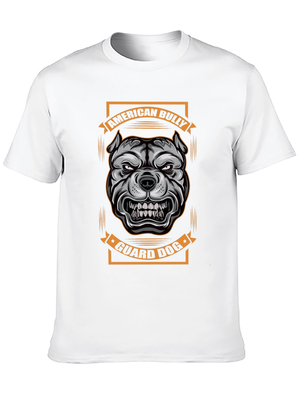 American Bully Guard Dog Graphic Tee - Black