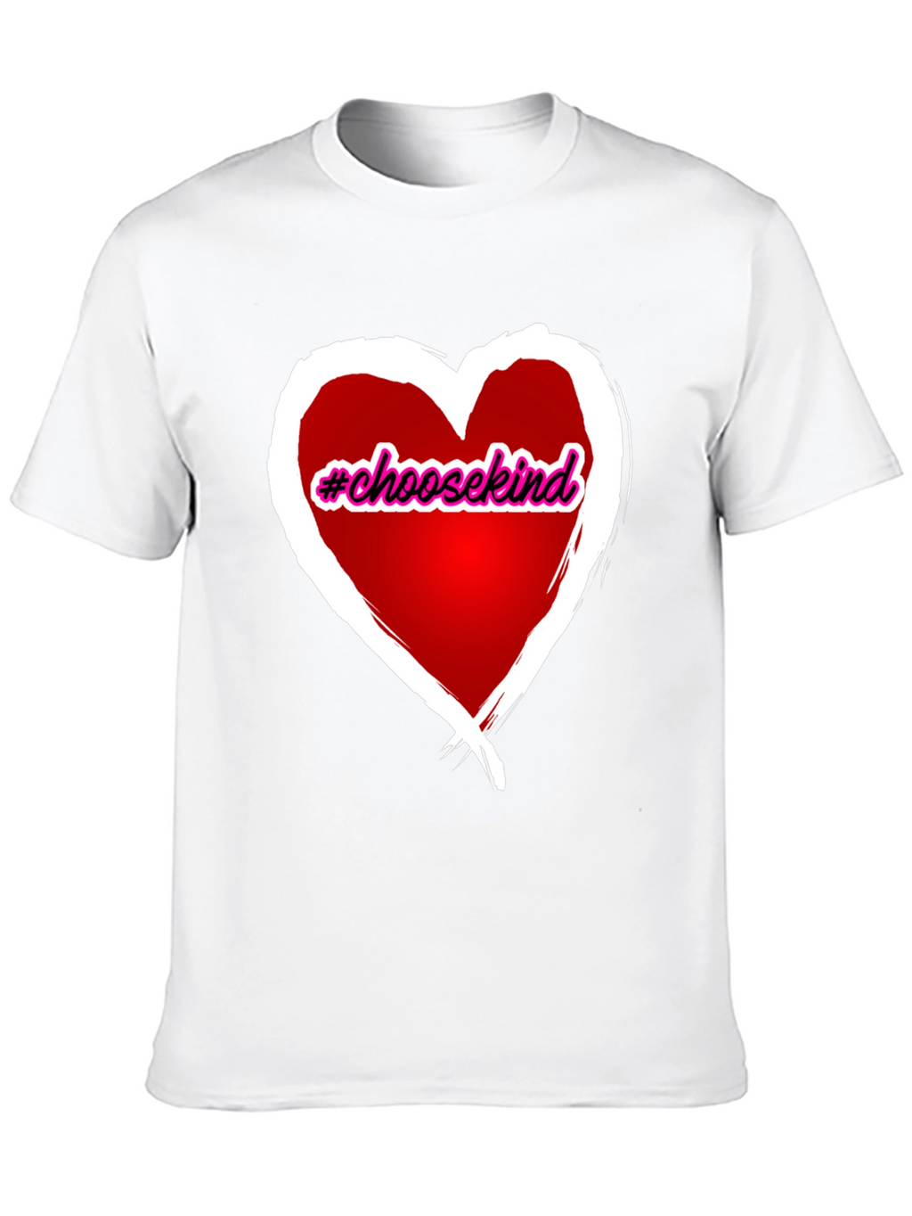 Choose Kind Heart Graphic T-Shirt