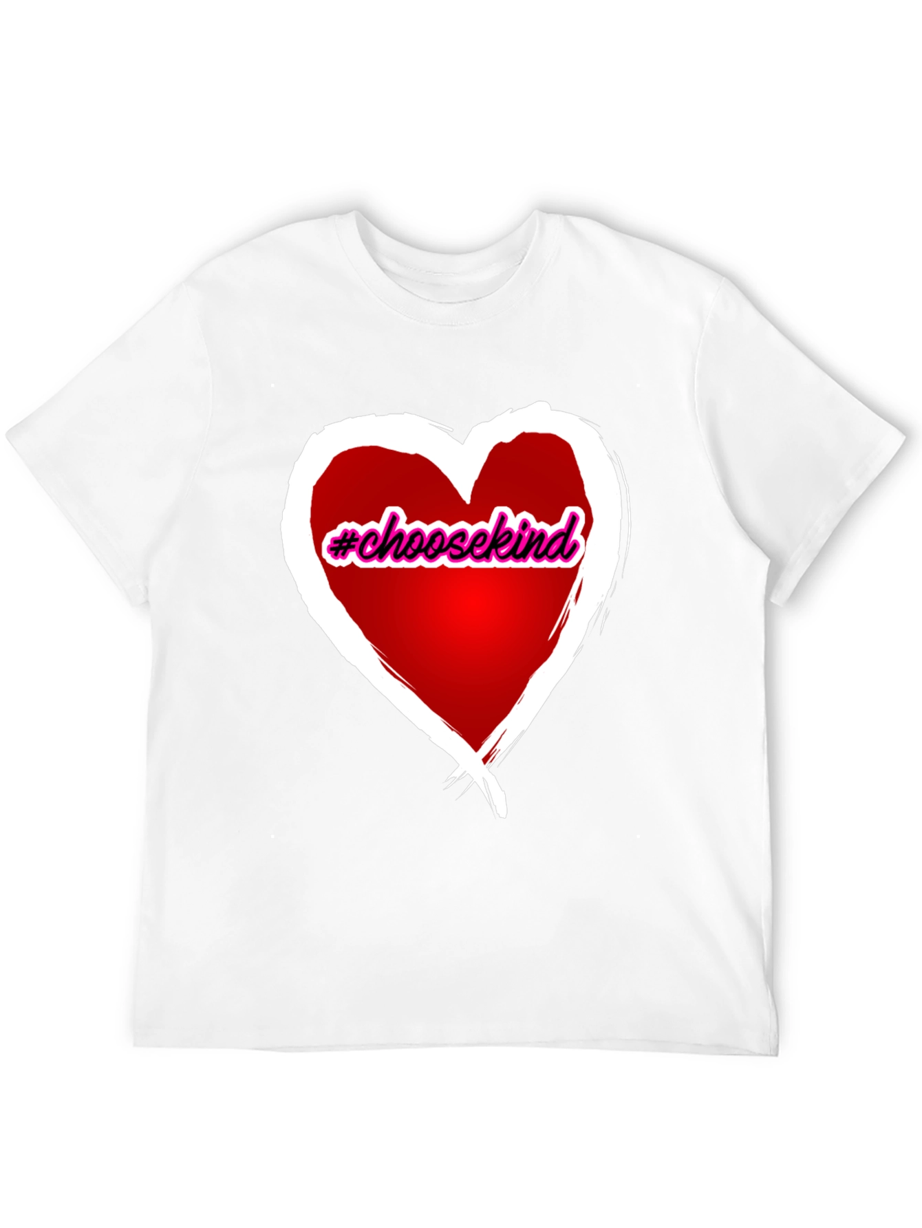 Choose Kind Heart Graphic T-Shirt