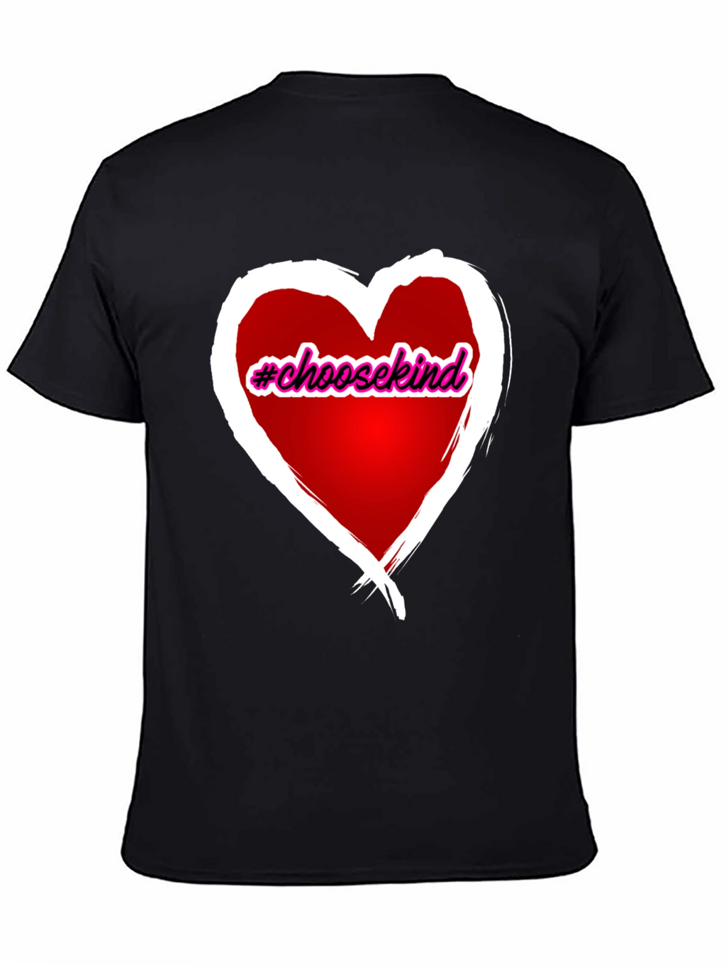 Choose Kind Heart Graphic T-Shirt