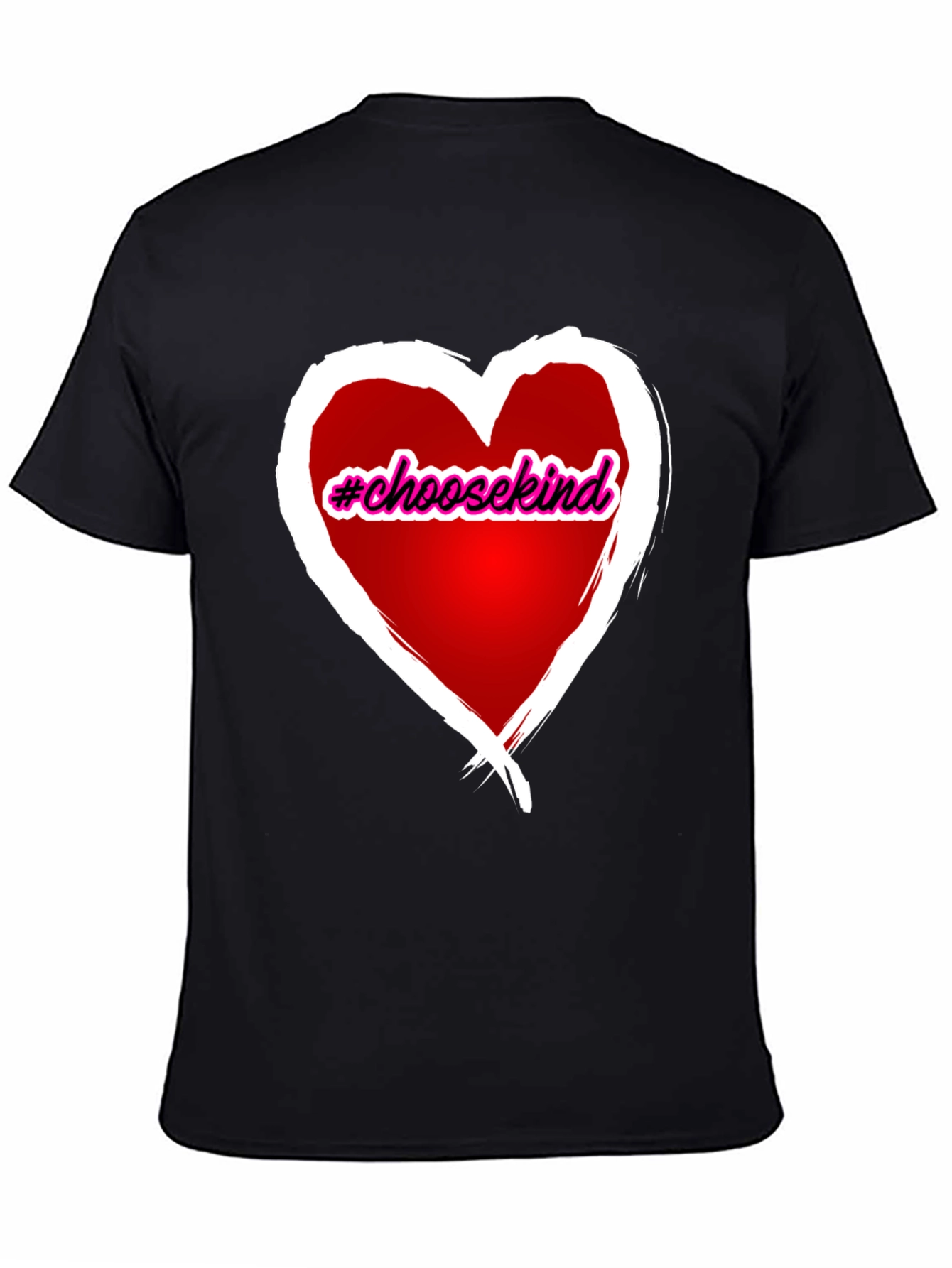 Choose Kind Heart Graphic T-Shirt