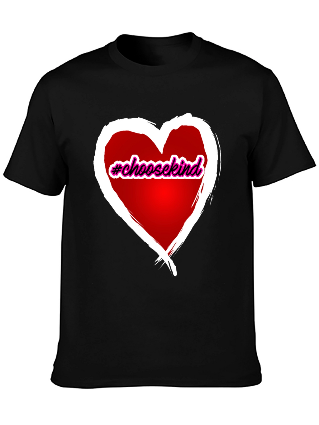 Choose Kind Heart Graphic T-Shirt