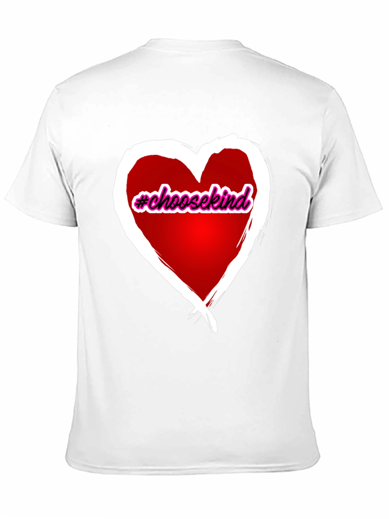 Choose Kind Heart Graphic T-Shirt