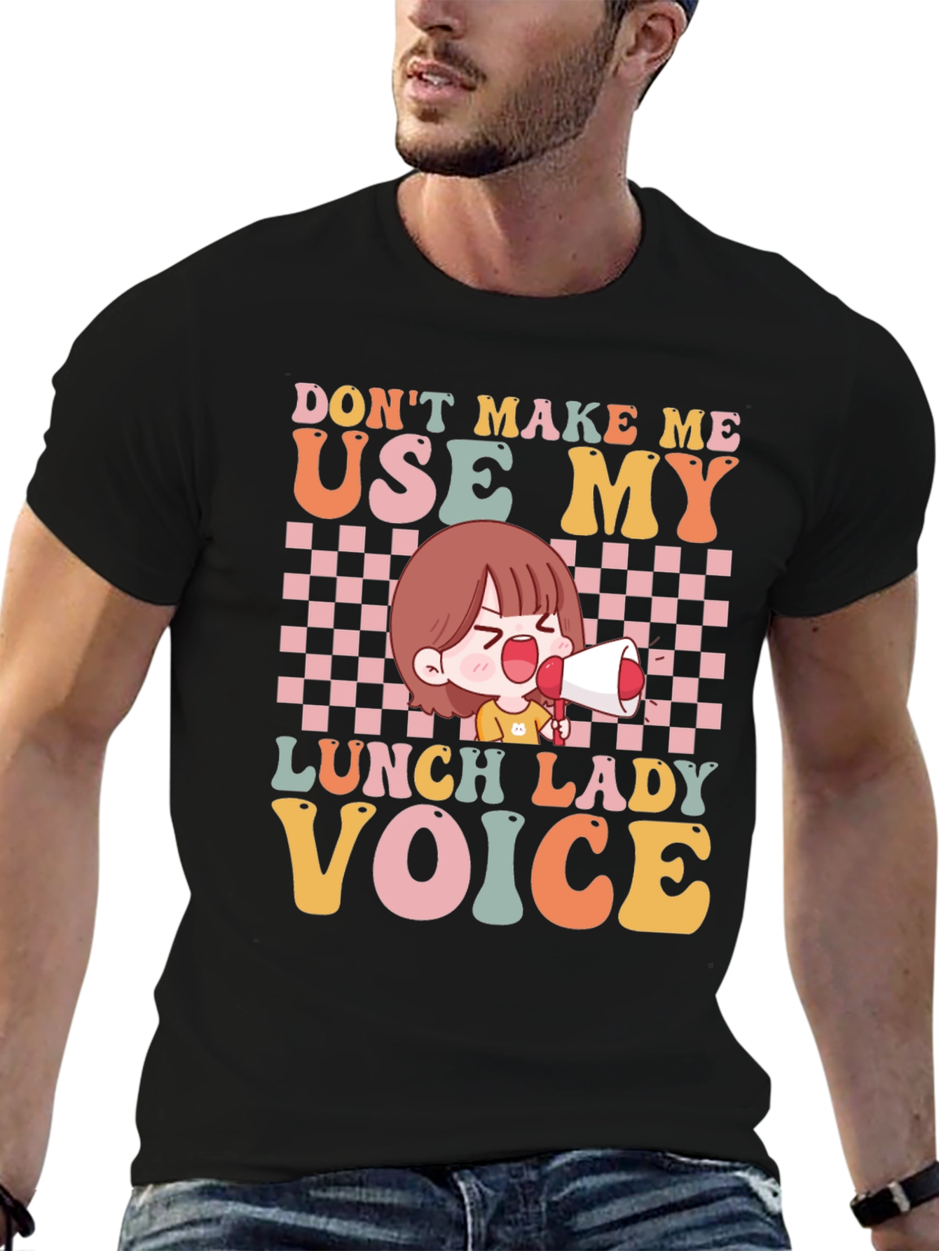 Lunch Lady Voice Graphic T-Shirt