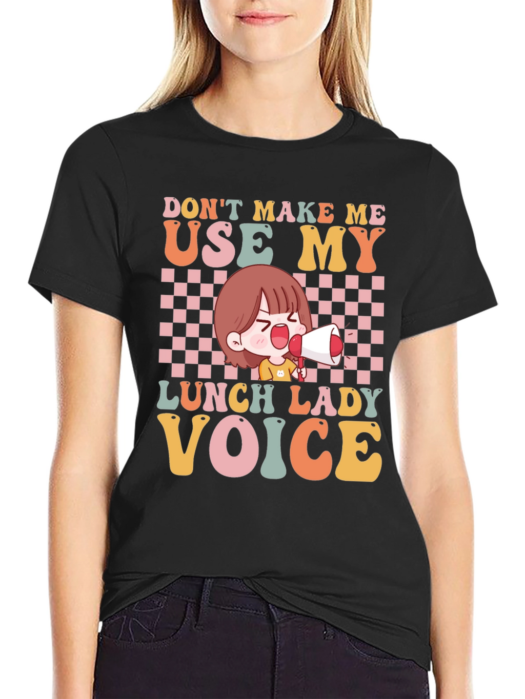Lunch Lady Voice Graphic T-Shirt