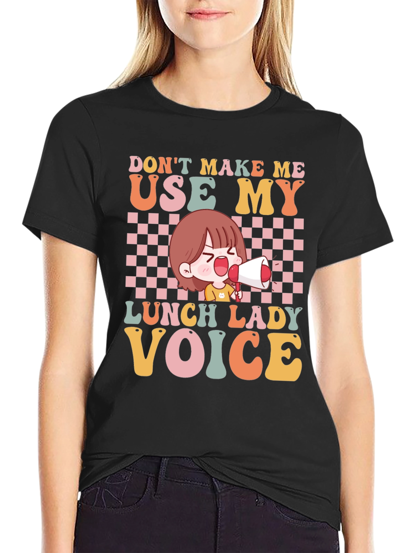 Lunch Lady Voice Graphic T-Shirt