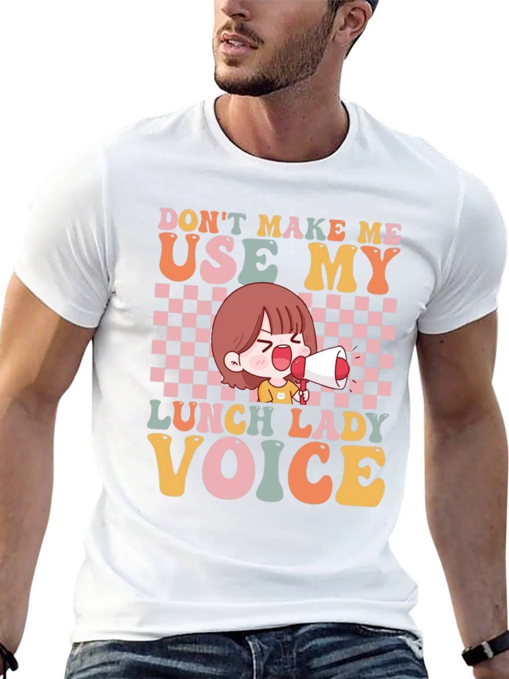 Lunch Lady Voice Graphic T-Shirt