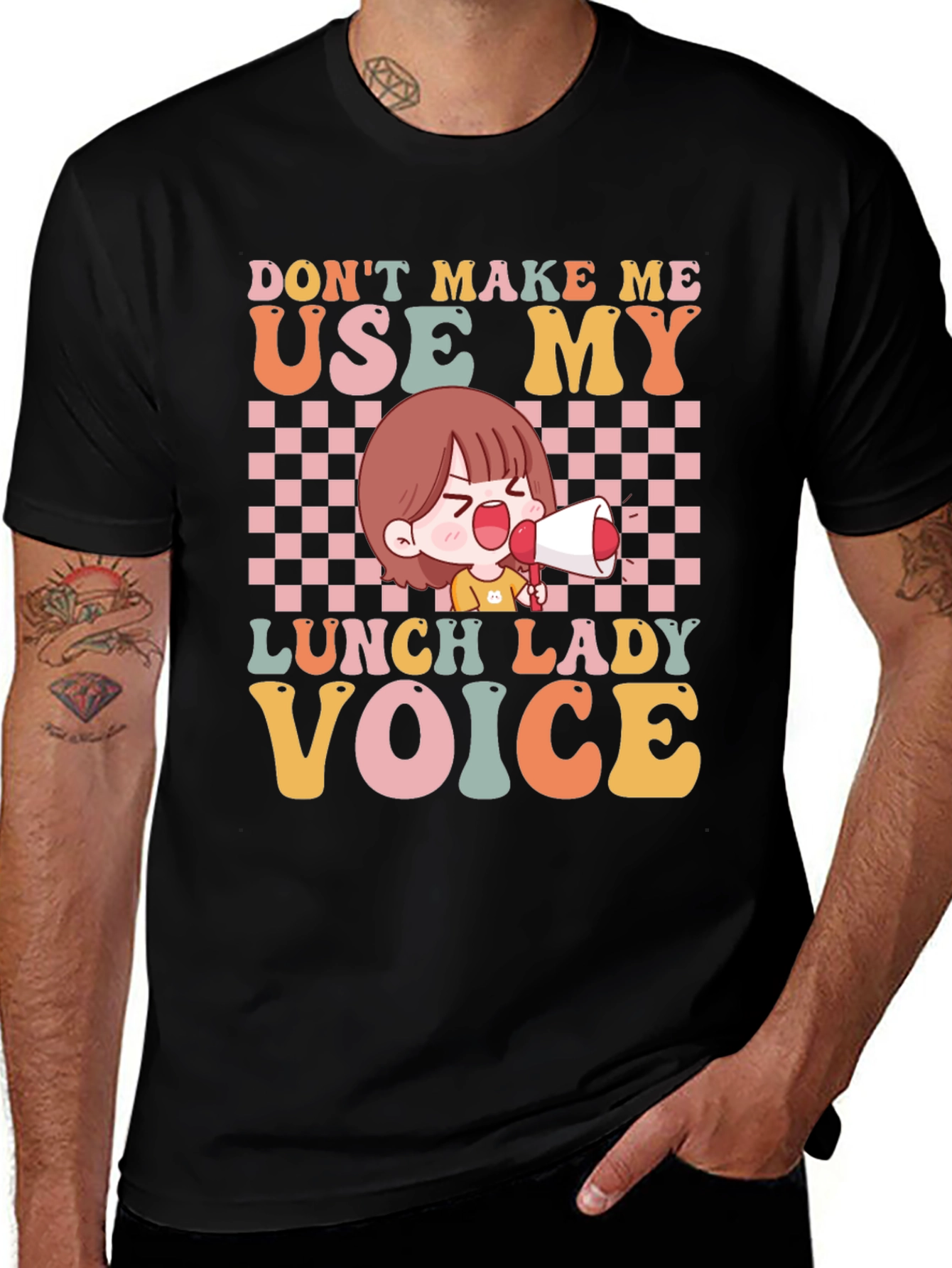 Lunch Lady Voice Graphic T-Shirt