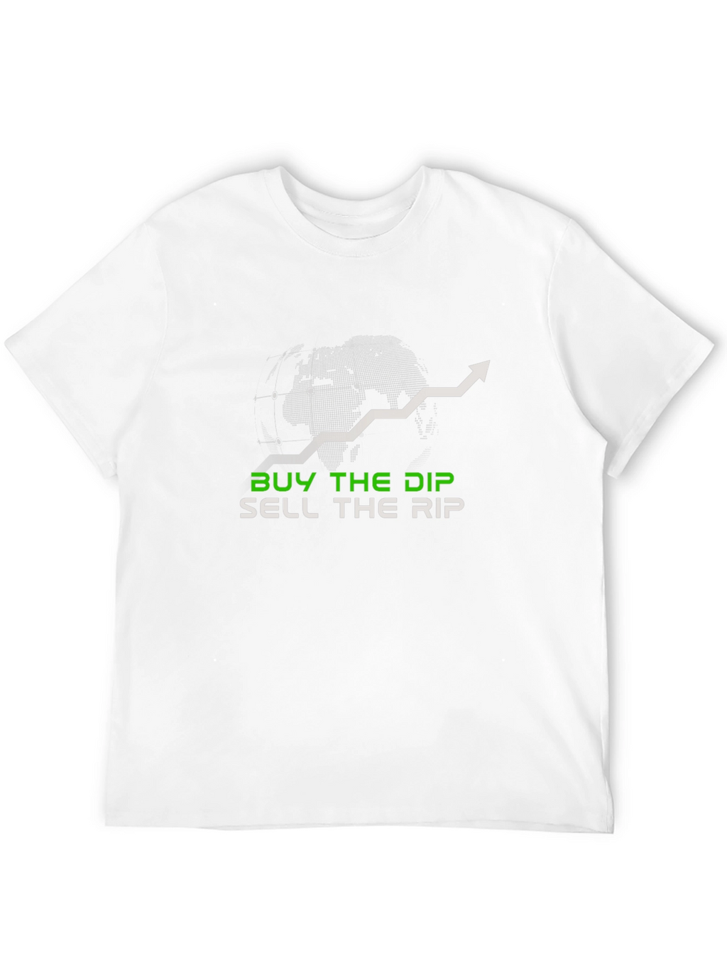 Buy the Dip Sell the Rip Black Tee