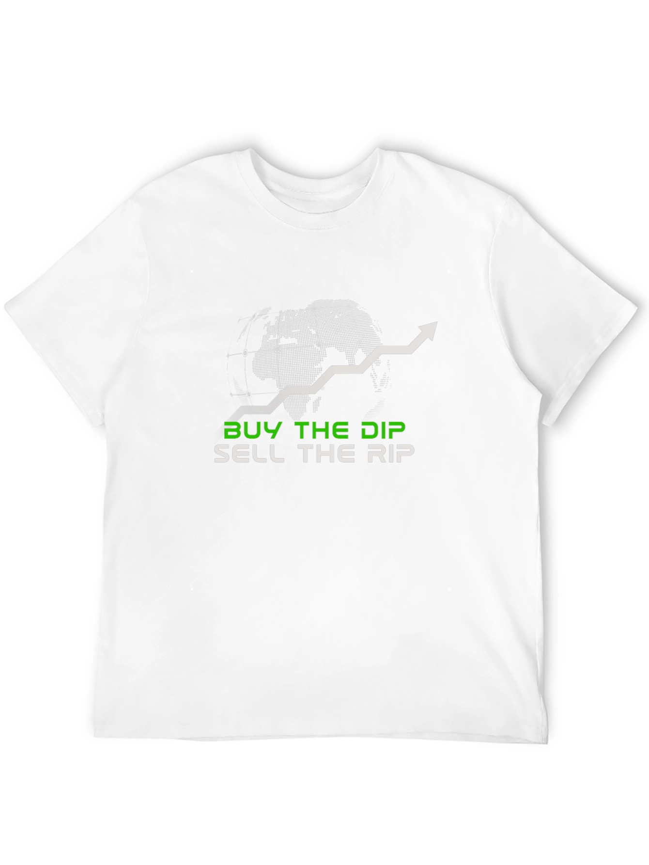 Buy the Dip Sell the Rip Black Tee