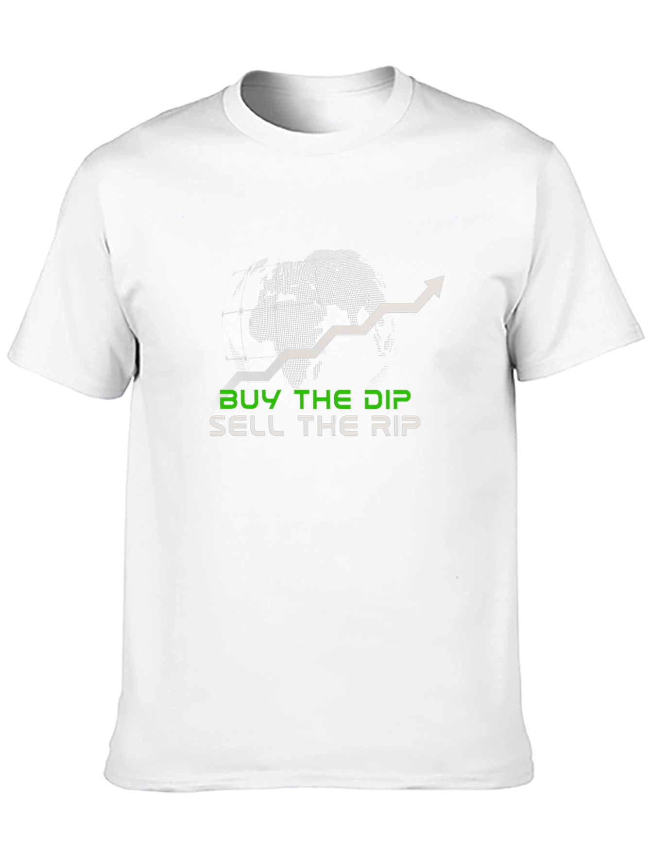 Buy the Dip Sell the Rip Black Tee
