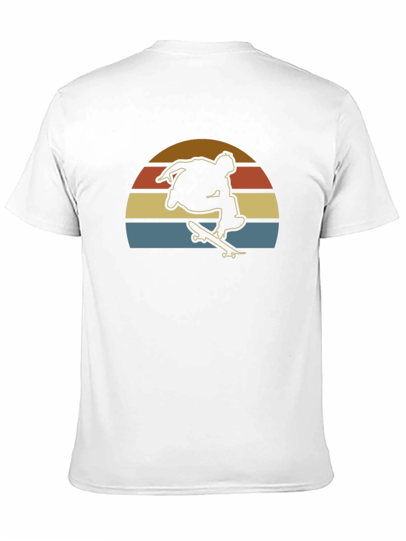 Retro Skateboarder Graphic T-Shirt