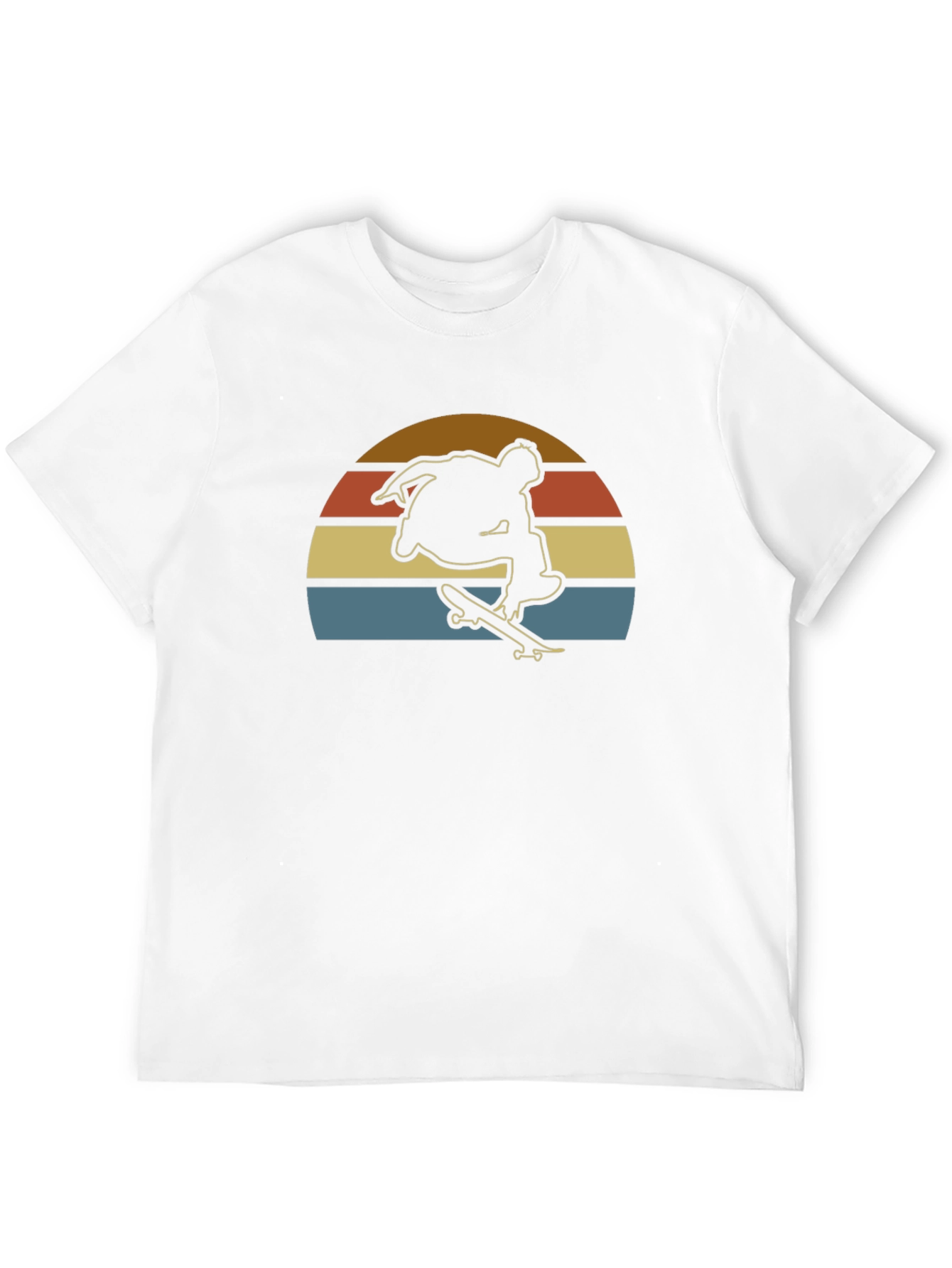 Retro Skateboarder Graphic T-Shirt