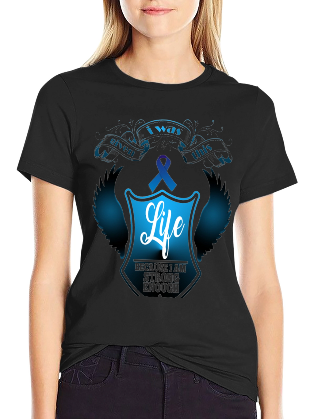 I Was Given This Life T-Shirt Cancer Awareness