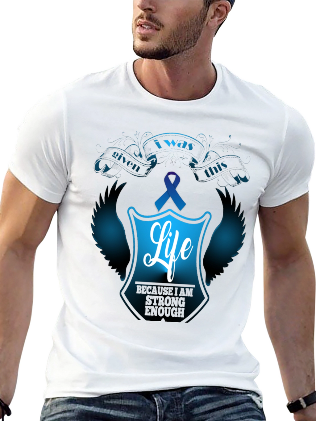 I Was Given This Life T-Shirt Cancer Awareness