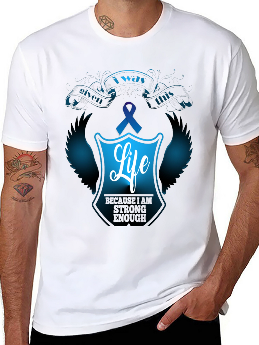 I Was Given This Life T-Shirt Cancer Awareness
