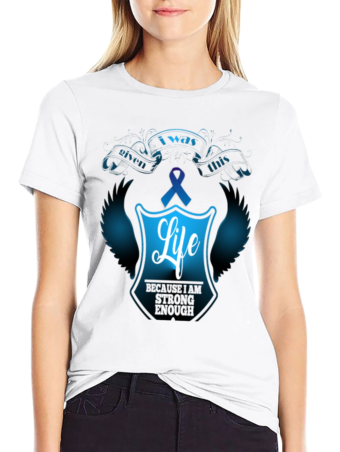 I Was Given This Life T-Shirt Cancer Awareness