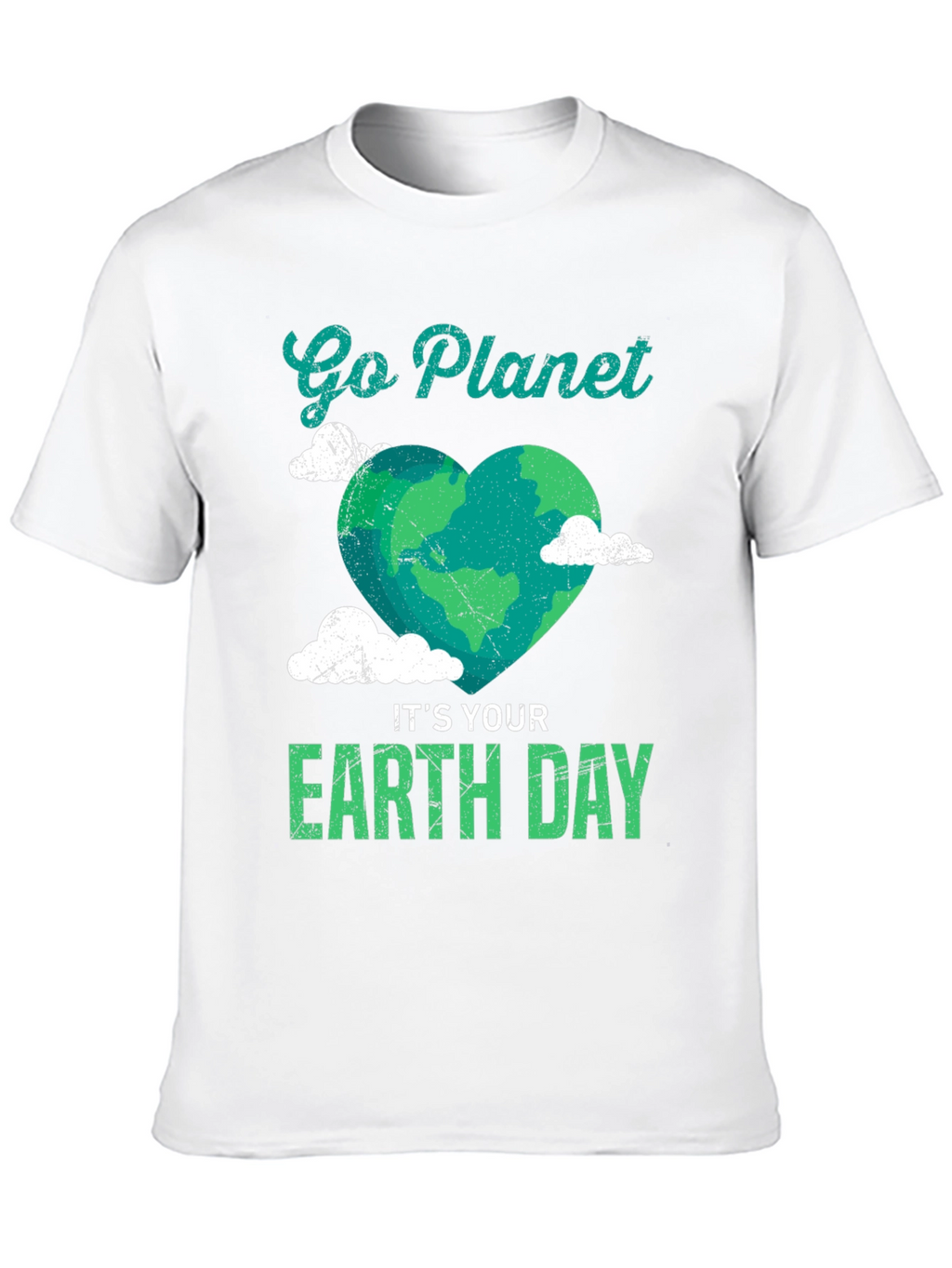 Go Planet Its Your Earth Day Graphic T-Shirt