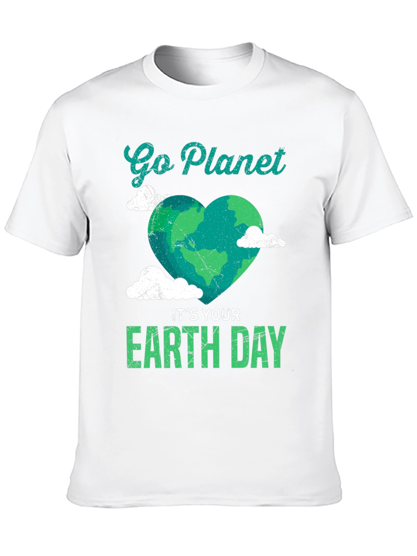 Go Planet Its Your Earth Day Graphic T-Shirt