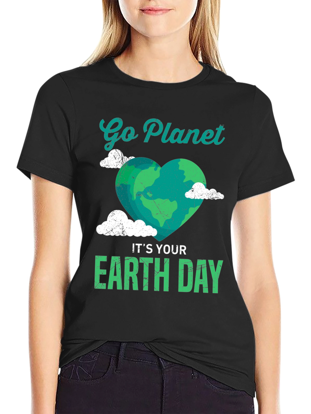 Go Planet Its Your Earth Day Graphic T-Shirt