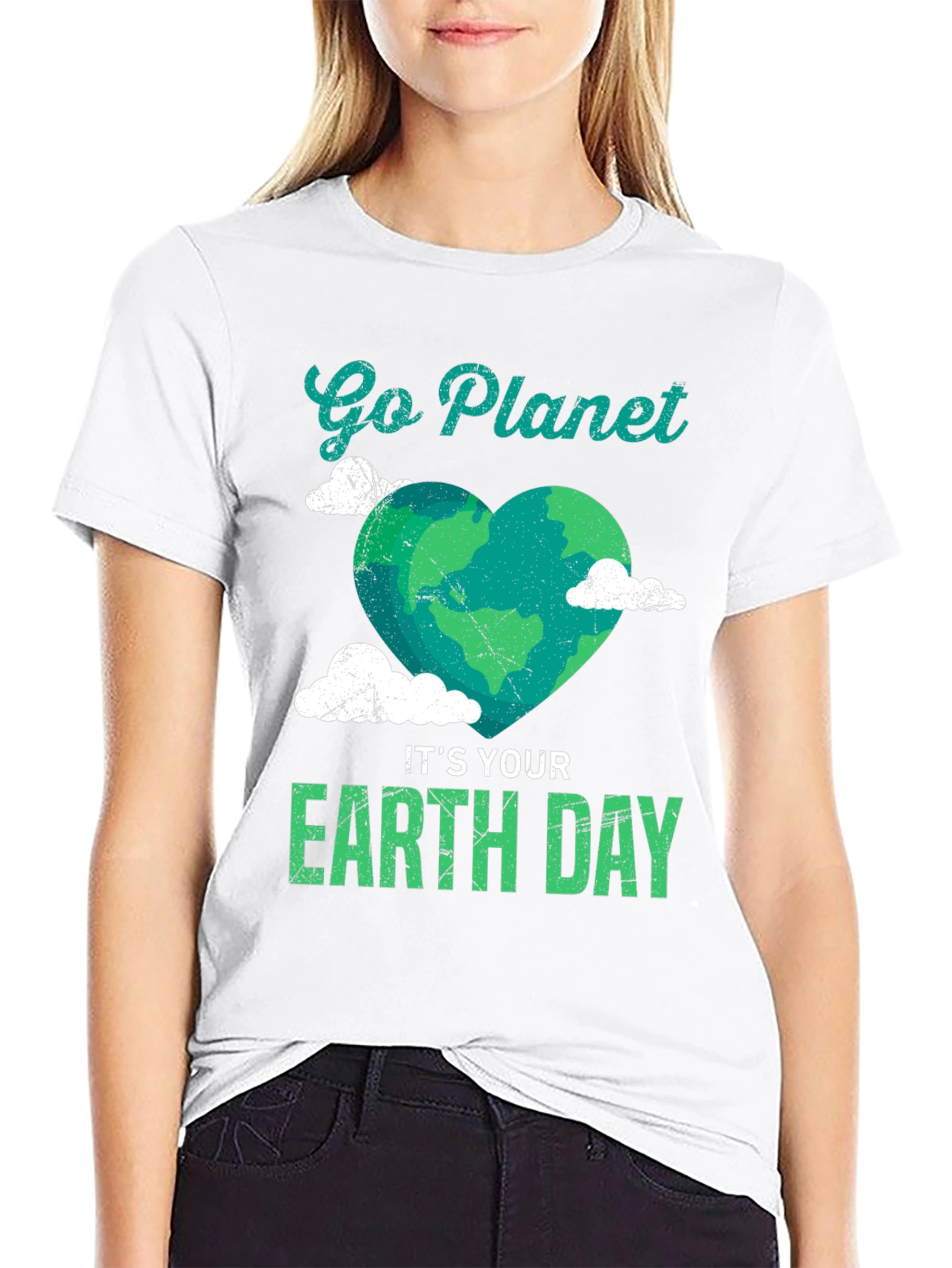 Go Planet Its Your Earth Day Graphic T-Shirt
