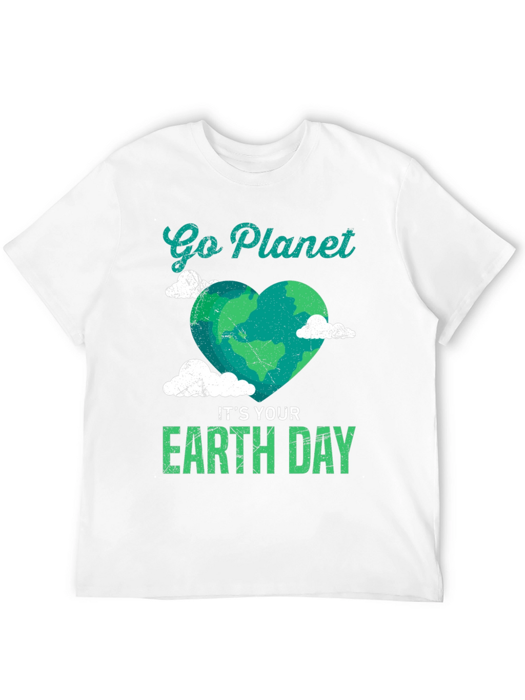 Go Planet Its Your Earth Day Graphic T-Shirt